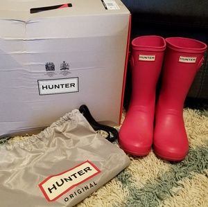 Hunter rain boots
